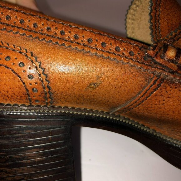 GH Bass Weejuns Penny Loafers Pebbled Leather Platform Shoes Womens 6.5 Academia - Picture 13 of 13